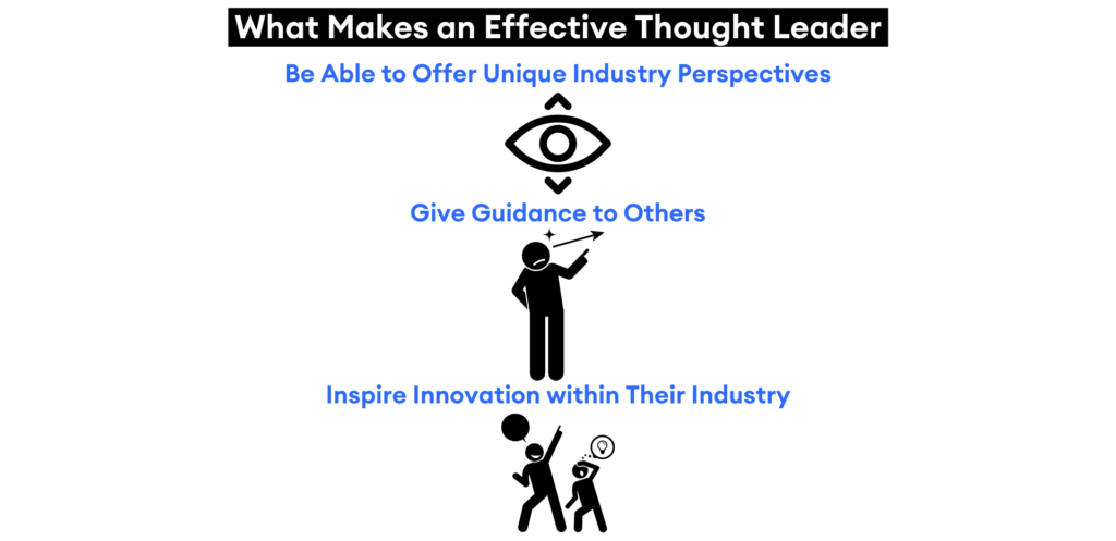 what makes an effective thought leader
