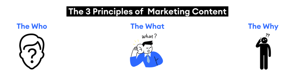 3 principles of content marketing