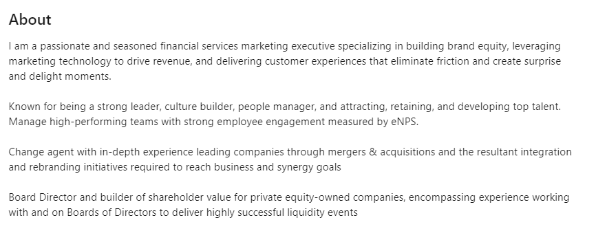 susan theder linkedin summary
