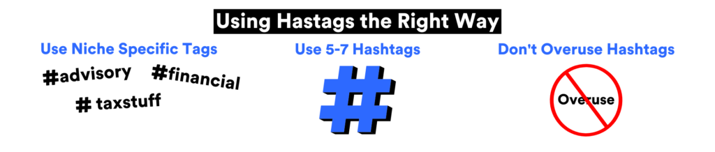 hashtags used the right ways