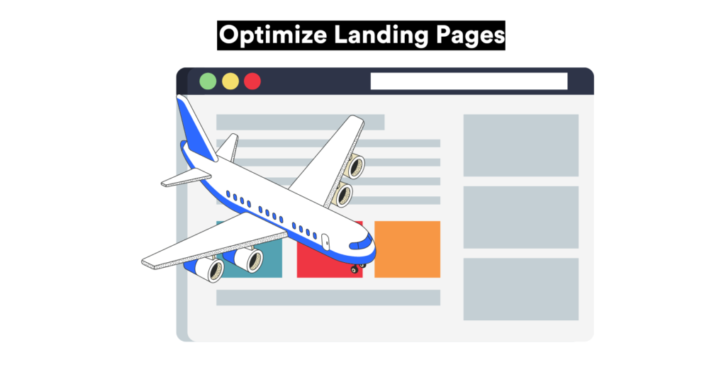 optimize landing pages