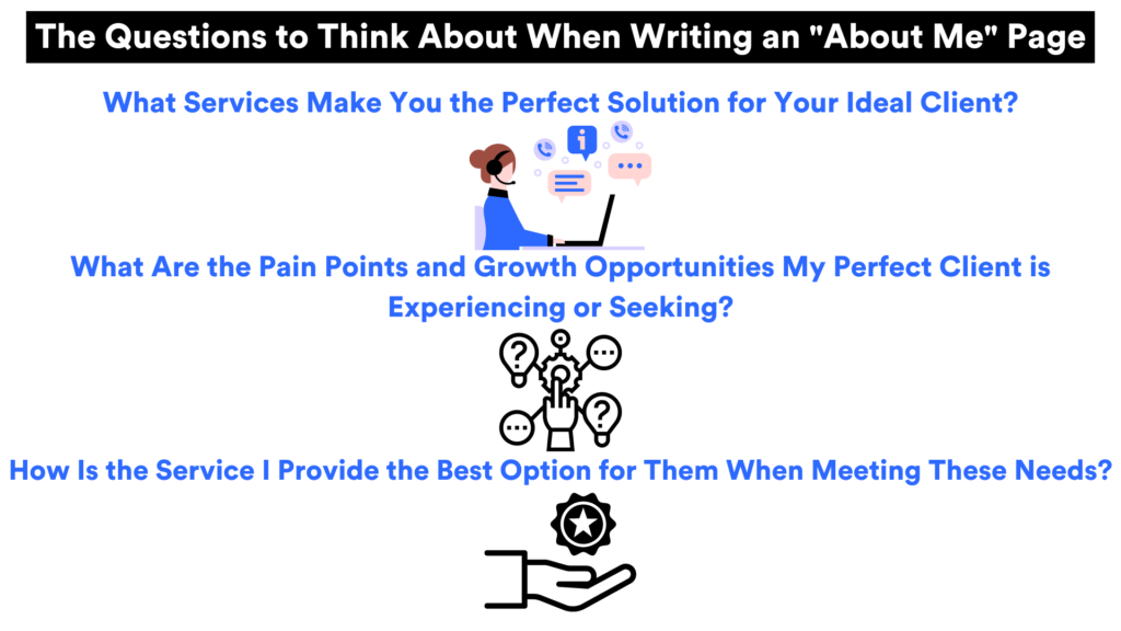 questions for about me pages