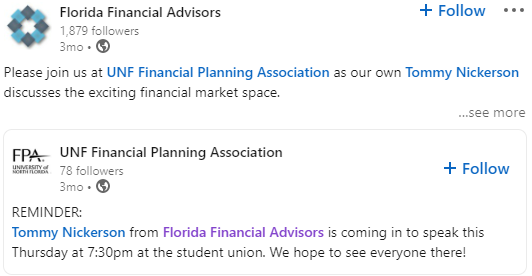 FFA Event Announcement