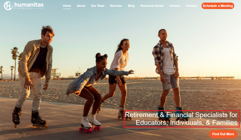 Niche Example with Humanitas Financial