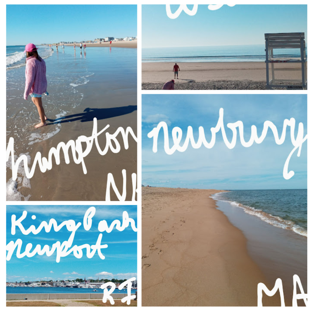 Beach collage