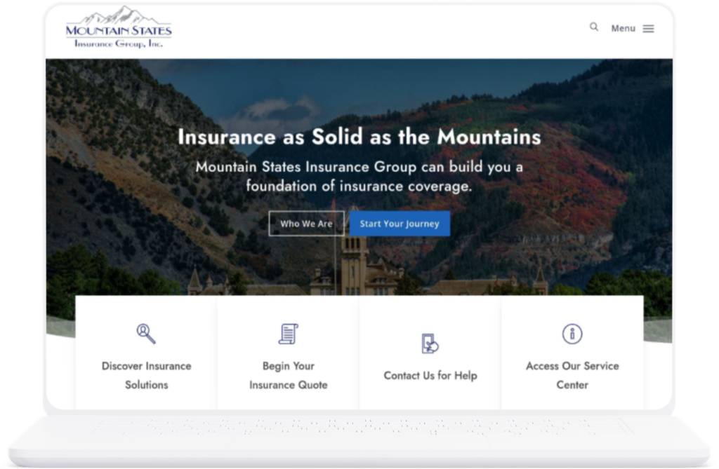 Mountain States Insurance Group Website