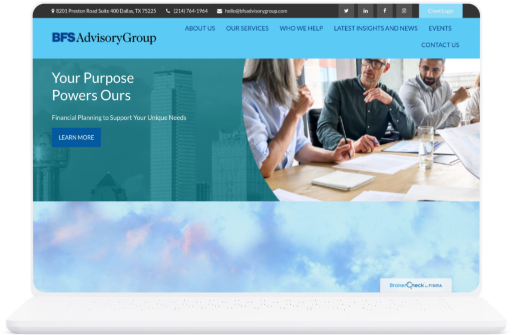 BFS Advisory Group Website
