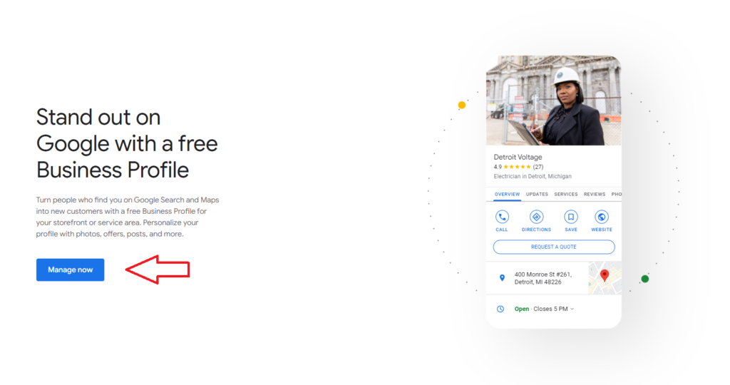 Google Business Profile for Financial Advisors
