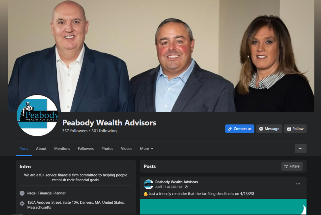 peabody wealth facebook page
