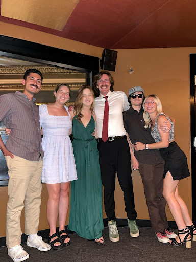 John Bacin and his friends