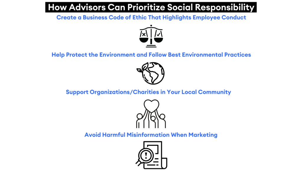 how to be socially responsible