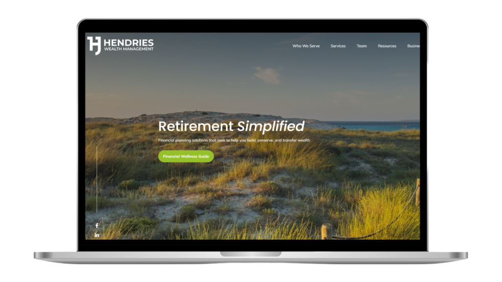 Hendries advisor homepage