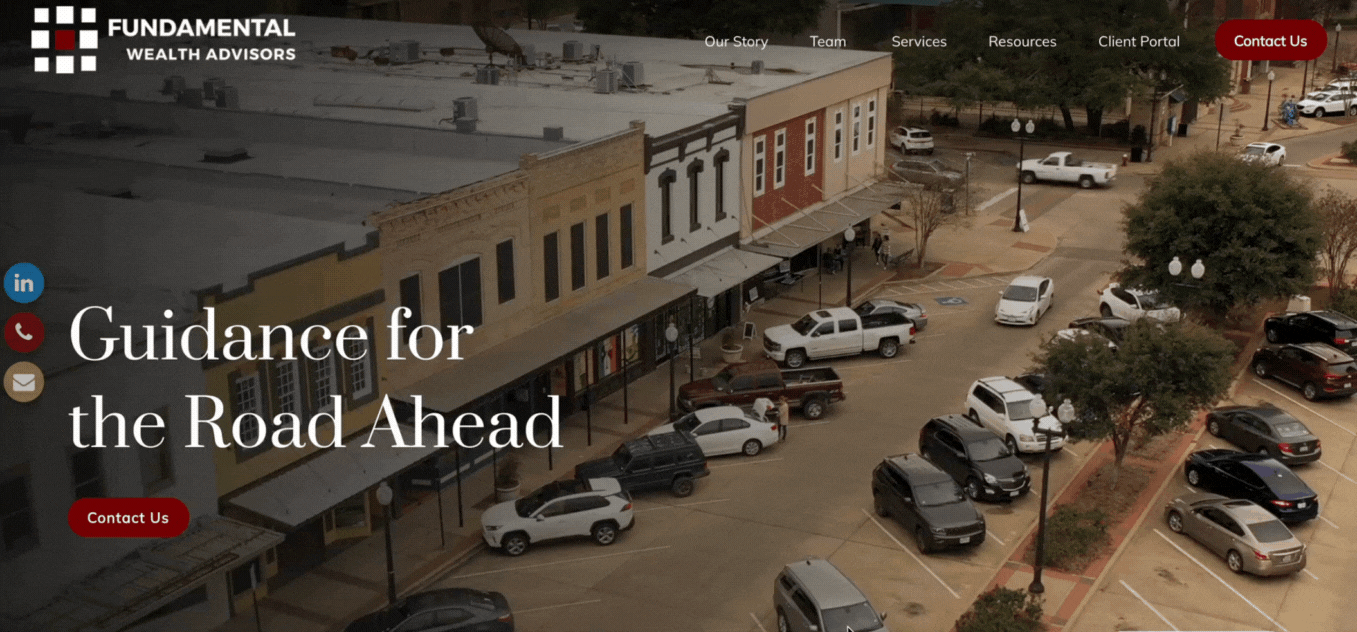 Fundamental Wealth Advisors website